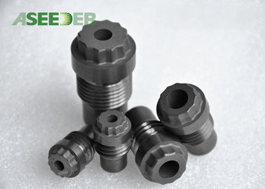 El desgaste de la boca de espray del carburo de tungsteno del OEM/del carburo cementado del negro parte