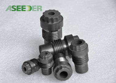 El desgaste de la boca de espray del carburo de tungsteno del OEM/del carburo cementado del negro parte